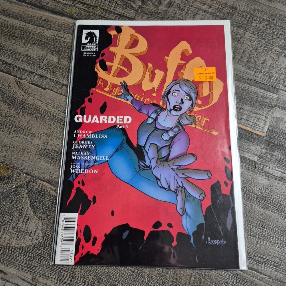 Buffy The Vampire Slayer Comic Season 9 #13 Guarded Part 3 Dark Horse Jeanty